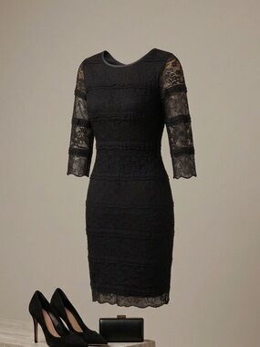 Black Bebe Lace Dress for Sale up to 90% Off: Poshmark